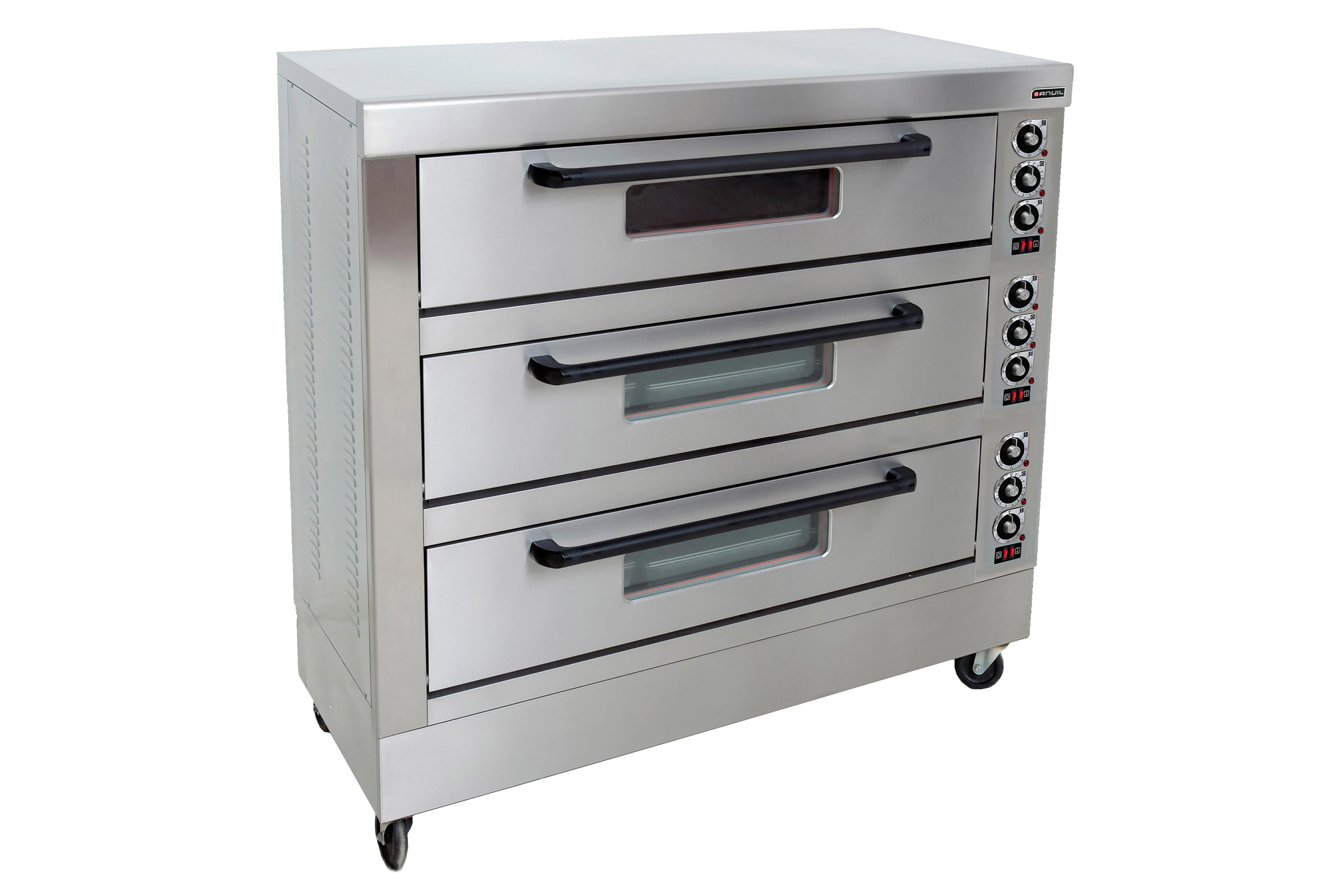 Anvil Gas Deck Oven - 6 Trays - Triple