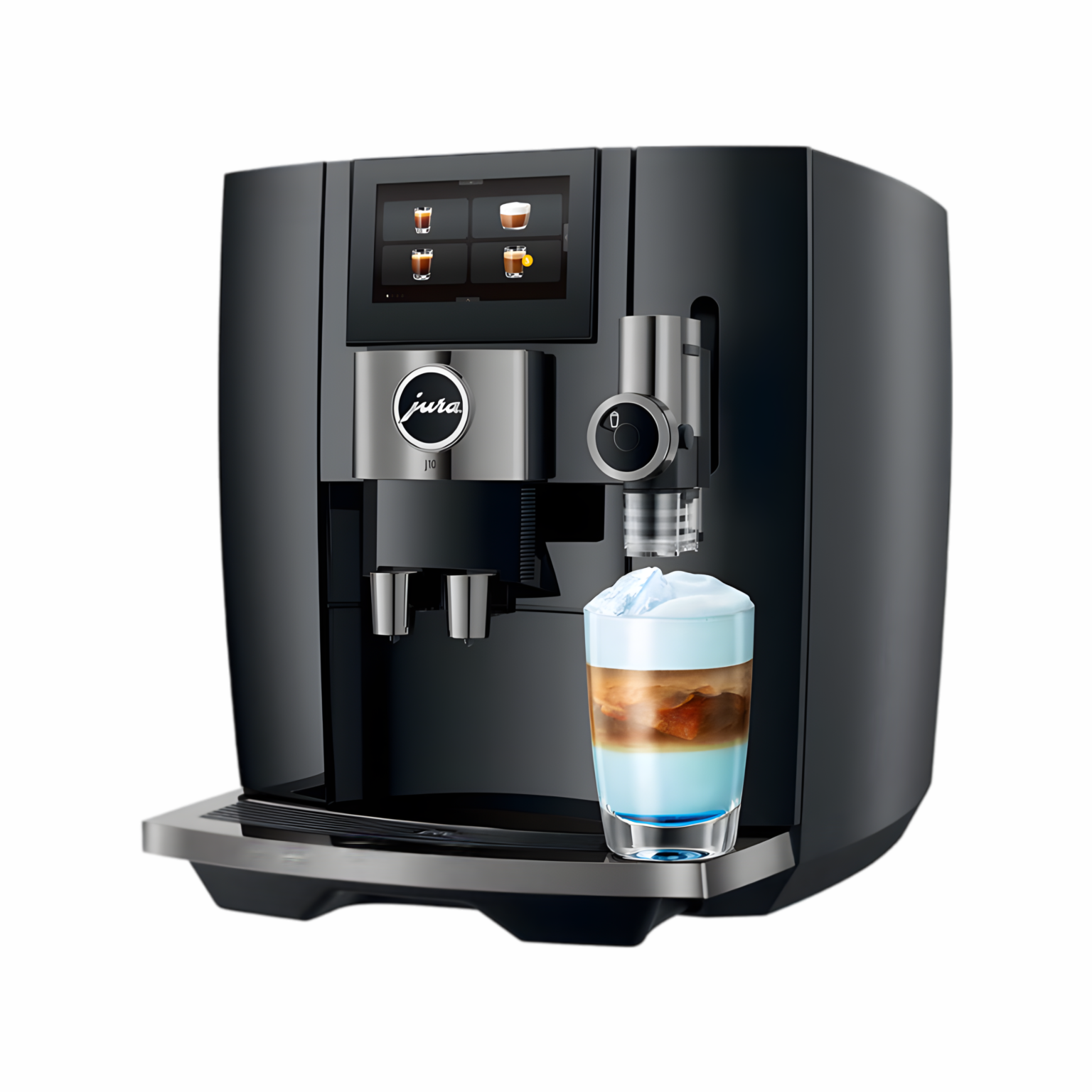 Jura J10 Hot & Cold Brew With Sweet Foam Function Automatic Coffee Machine